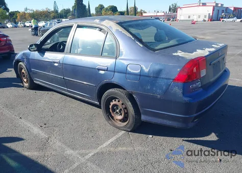 2004 Honda Civic Lx from USA, damaged, VIN 2HGES16514H620626